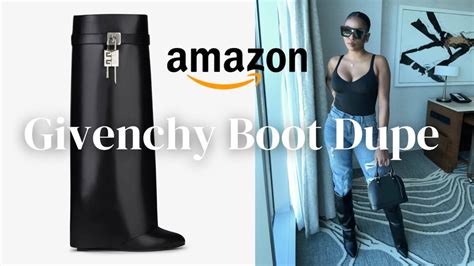 givenchy shark boots dupe shein|givenchy lock boots dupe.